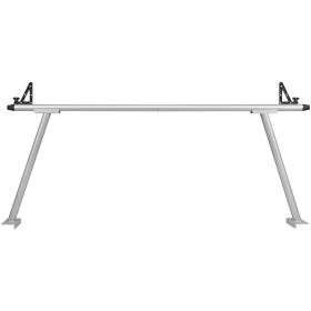Truck Rack, 800 lbs Capacity, 71"x32" Aluminum Ladder Rack for Truck with 8 Non-Drilling C-clamps, Heavy Duty Truck Bed Rack Two-Bar Set for Kaya